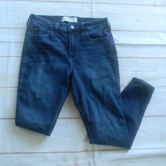 Hollister Curvy High Rise Super Skinny Soft Stretch Jeans Womens 8S W29S - Picture 1 of 4